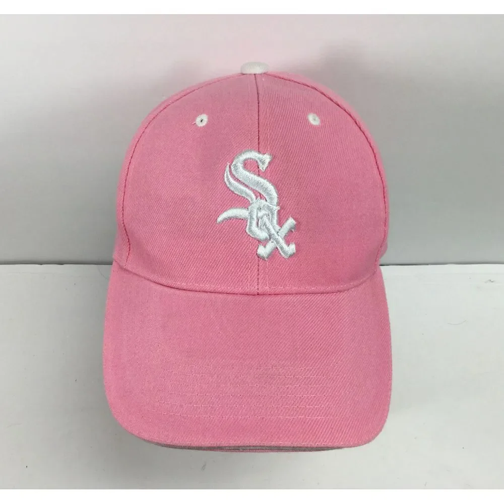 Chicago White Sox Hat Womens Pink Baseball Cap City Hunter One‎ Size